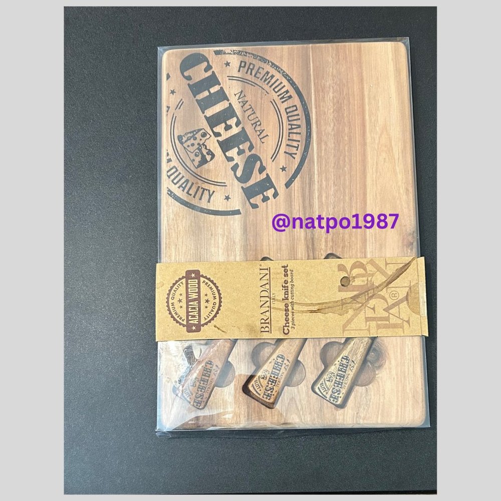 Brandani Cheese Knife Set - Elegant & Brand New